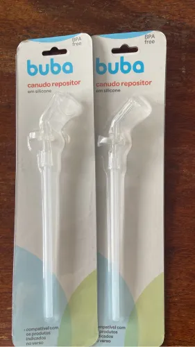 2 refis de silicone Garrafa Buba