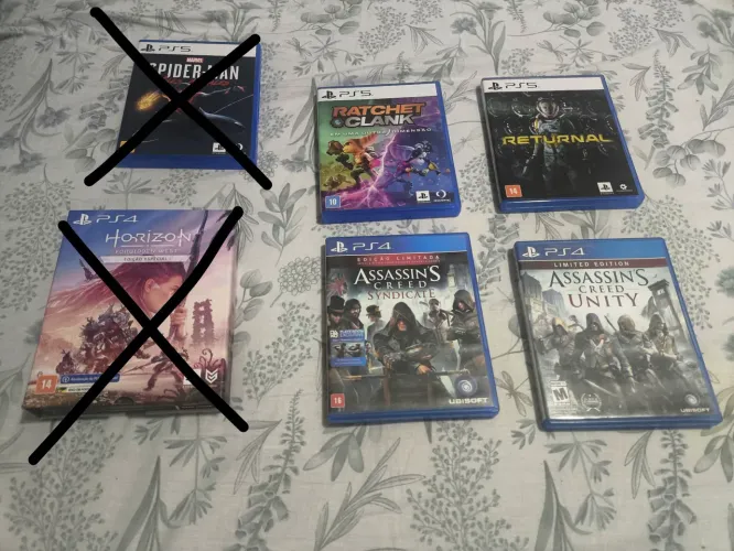 Jogos PS4 e Ps5