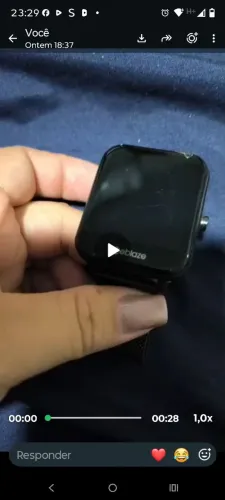 Relógio smartwatch zeblezer,usado pouquíssimas vezes!
