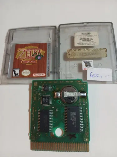 The Legend of Zelda Oracles of Seasons original Gradiente