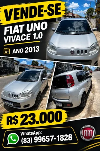 Fiat Uno Vivace/rua 1.0 EVO Fire Flex 8V 5P 2013