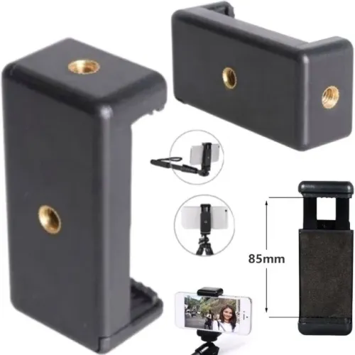 Suporte para celular com tripé e bastão para selfies 1/4 Novo