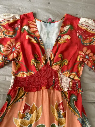 Vestido Farm mídi