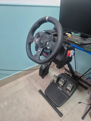 Volante g920 xbox com suporte