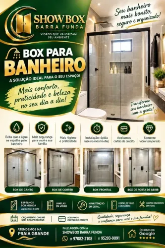 SHOWBOXBARRAFUNDA PADRAO A PRONTA ENTREGA!!