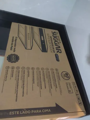 Suggar novo na caixa, 80cm , cor preto, 220v