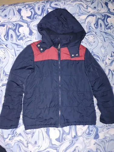 Jaqueta Puffer Bobojaco infantil forrada - Tamanho 10 anos