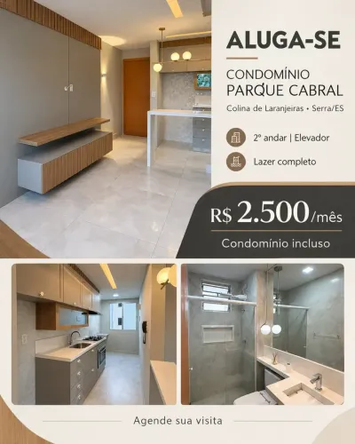 APARTAMENTO PARA ALUGAR | CONDOMÍNIO PARQUE CABRAL