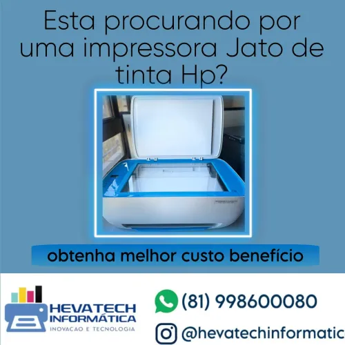 Impressora HP jato de tinta 