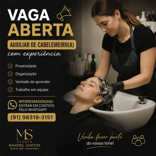 Oportunidade de trabalho urgente 