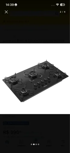 Fogão Cooktop
