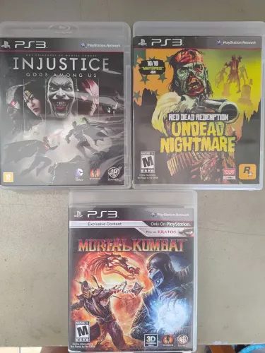 3 Jogos de PS3 Impecáveis!