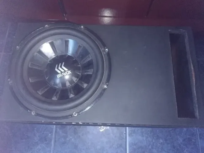 caixa para subwoofer 12 polegadas 