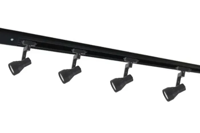 Kit trilho eletrificado 2x1.5m + 7 spot
