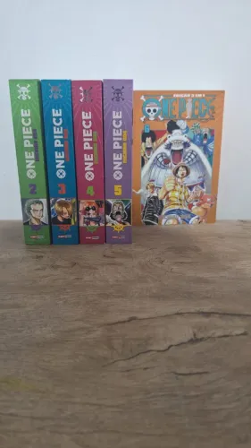 Mangá One Piece - 3 em 1 - Vol 1 e 2