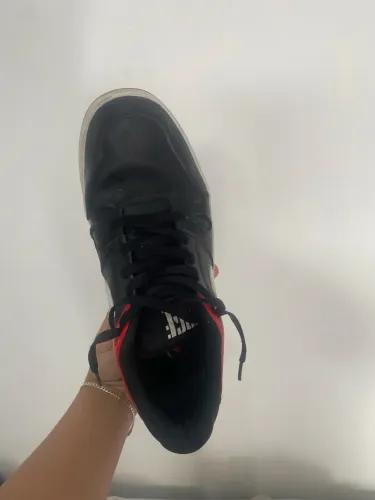 Nike full force Preto e vermelho tam 43