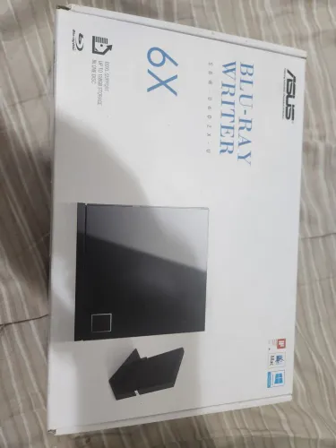 Leitor de bluray Asus externo