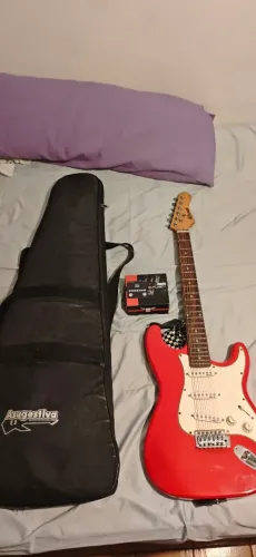 Guitarra e pedaleira blackbox