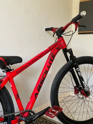 Bike Nero 5 vermelha aro 29