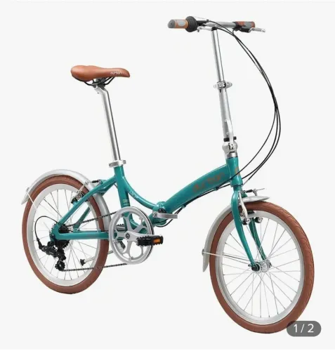 Bicicleta dobrável durban 6 marchas