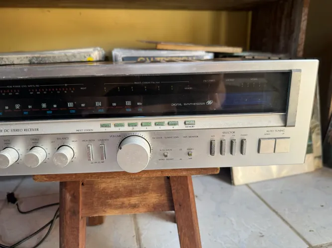 Receiver sansui 4900z não funciona, para peças ou restauro 