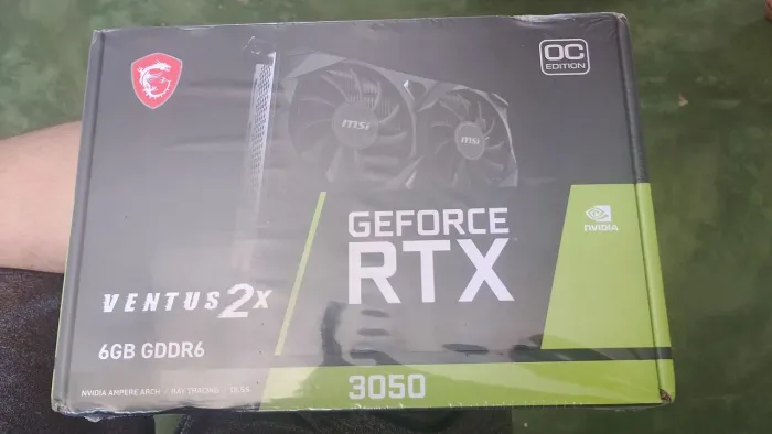RTX 3050 VENTUS 6GB OC (Aceito cartão)