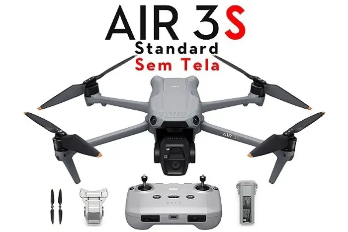 Drone DJI 3S AIR sem tela