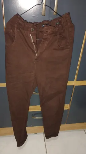 Calça Baggy cintura alta