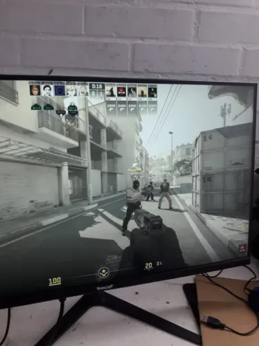 Monitor Gamer 25" 180Hz TG4 Full HD Usado Impecável + Cabos