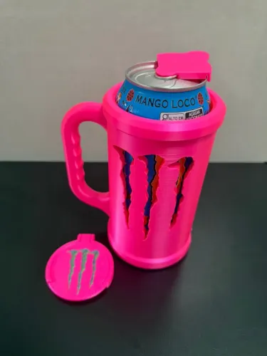 Porta Latas Monster Diversas Cores