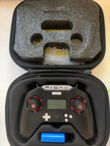 Rádio FrSky X-Lite Completo c/ Estojo - Impecável