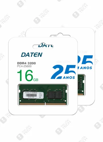 Kit Memória Ram DDR4 Daten 16G4nN26 32Gb (2x16Gb) 2146MHz