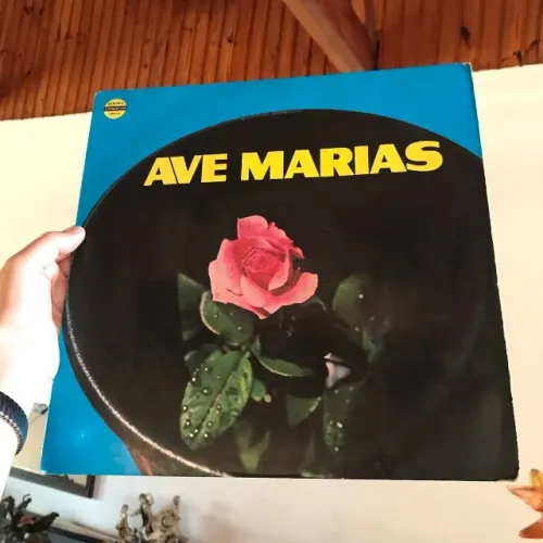 lp vinil - ave marias - coral clássico folclórico 1976