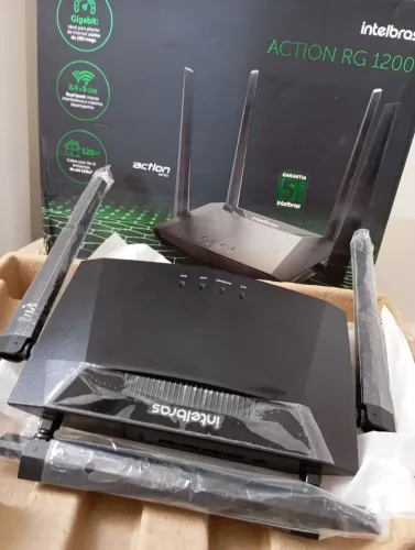 Roteador intelbras sem fonte
