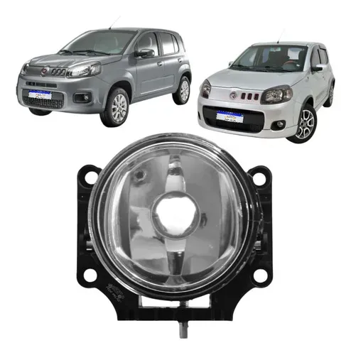 Farol Milha Fiat Uno Fiorino 2010 2011 2012 A 2021 Esquerdo Cristal