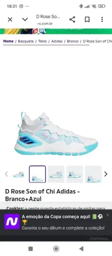 Tênis de Basquete Adidas D Rose Son of Chi