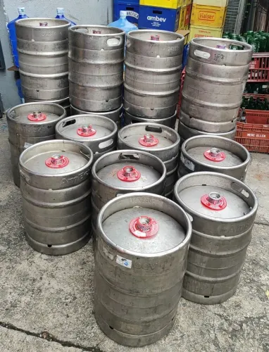 Barril de chopp para chope Brahma 50L