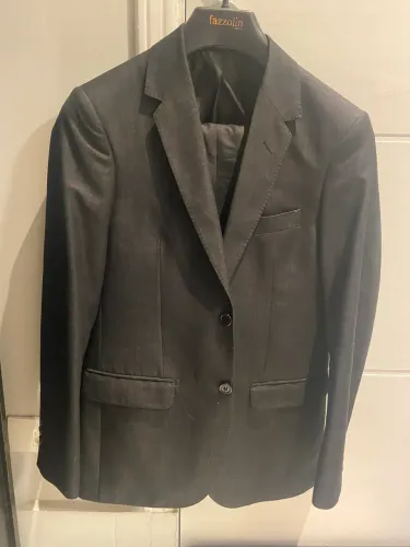 Terno Preto Luxo Slim FAZZOLIN UOMO n.44