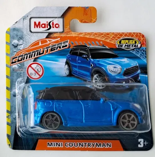 Miniatura 1:64 Maisto Mini Countryman Azul