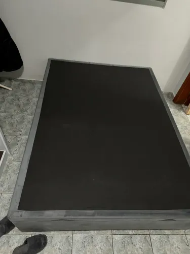 Cama box casal baú