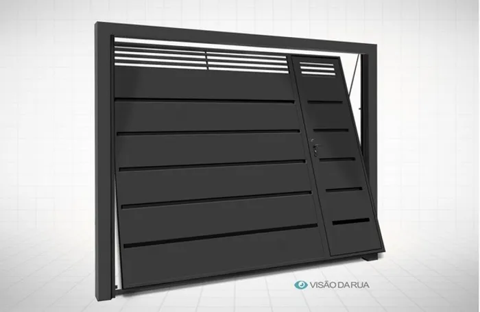 Portão basculante 4.00x2.35m