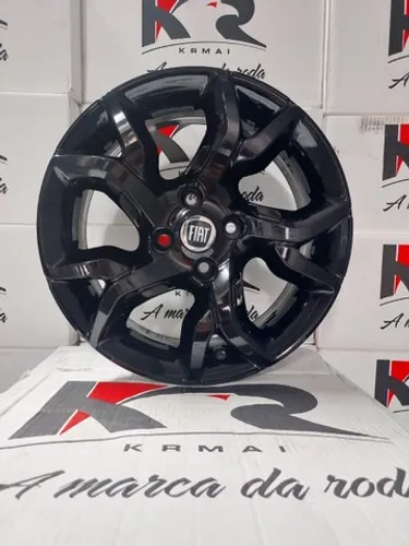 Jogo de roda aro 14 Fiat palio idea Strada uno mobi