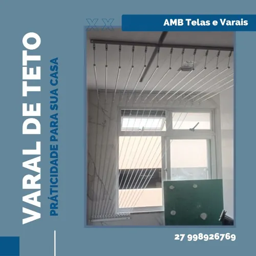Varal de teto