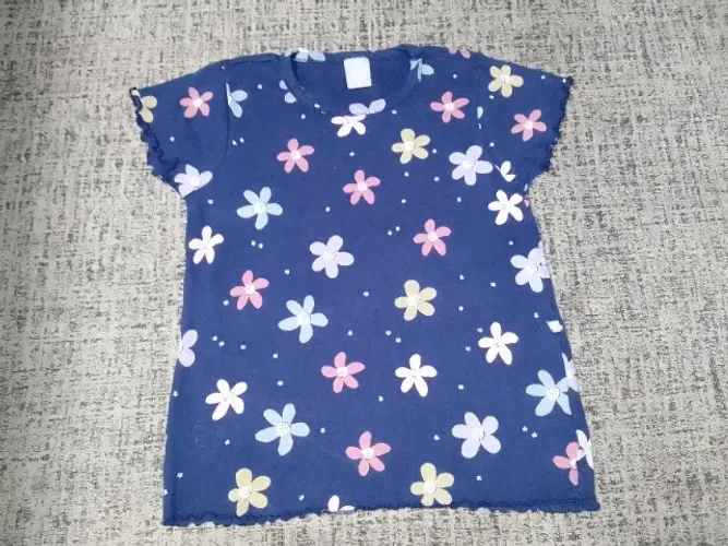 Camiseta Infantil Menina Estampada Hering Kids Tm. 14