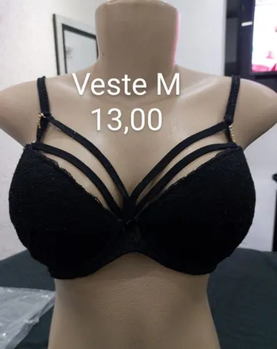 Lote com 3 peças lingerie 