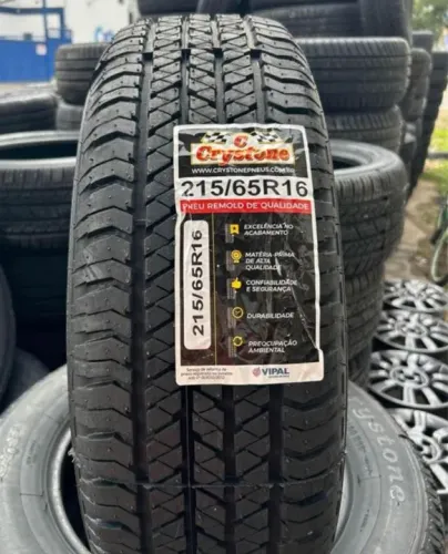 Pneu Crystone 215/65r16 (montagem gratuita)