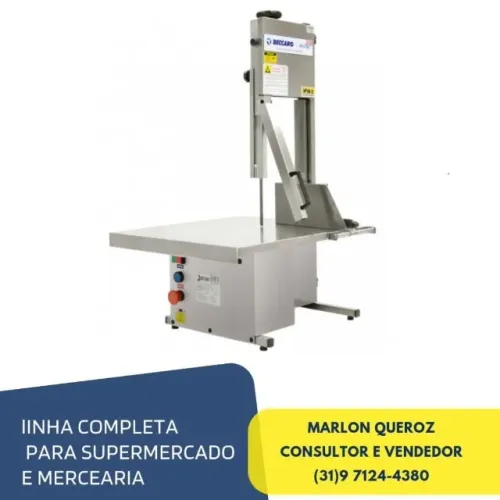 Serra Fita Beccaro de bancada Inox Nova