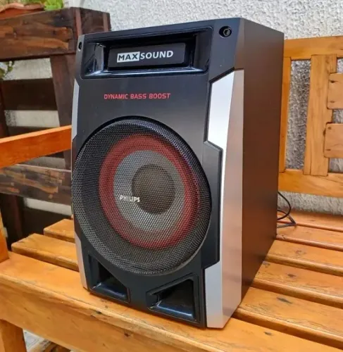 Subwoofer Philips fwm  trocas caixa acústica som