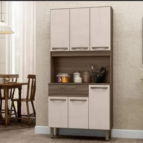 kit Armário cozinha 6 portas Promoção