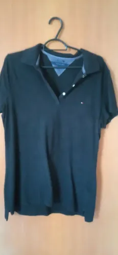 Polo Tommy Hilfiger Preta